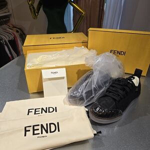 Fendi Black Sneakers for Women Size 7 $499
